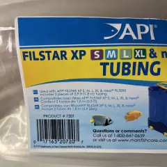 API FILSTAR XP TUBING Kink-Free Aquarium Canister Filter Spare Part 1-Count