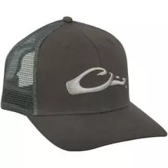 Drake Mesh Back Flat Bill Cap, Color: Gray (Dh2012-Gry)