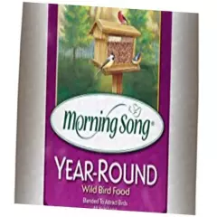 Morning Song 11400 Year-Round Wild Bird Food, 20-Pound 2.5 Gallon (Pack of 1)