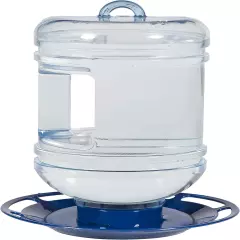 780 Outdoor Hanging Water Cooler Bird Waterer and Dispenser,Blue, 1.5 Qt Capacit