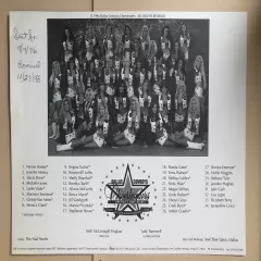 Dallas Cowboys Cheerleaders Team Squad Roster Hardstock Photo 1996-97 8x10