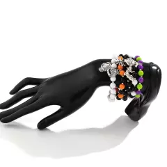 Halloween New Skull Pumpkin Bracelet Suit