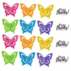 Sprinkle Deco 12pack Butterfly Pastel Cupcake/Desert/Food Decoration Topper 