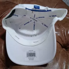 Mizuno Patch White Snapback Golf Hat. New With Tags