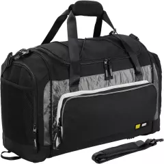 Large Duffel Bag Men'S Gym Bag with Shoe Compartment, 60L