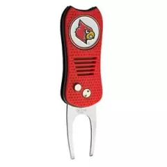 Team Golf NCAA Louisville Cardinals Switchblade Divot Tool with Double-Sided