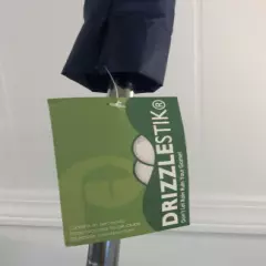 NWT! The DrizzleStik Golf Bag Umbrella Navy Blue & White