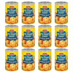 Canned Mandarin Oranges No Sugar Added (15-Ounce, Pack of 12)