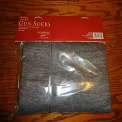 ALLEN 3 pack GUN SOCK CASE GRAY SILICONE TREATED 52" 4 RIFLE SCOPE SHOTGUN field