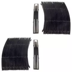 BRAND NEW 40 Pack of 7.62x39 Steel 10rd Stripper Clips Ammo Speed Loading Tools