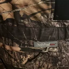 CLEAN Field & Stream Camouflage, Hydro Proof, Thinsulate Hunting Bib size XL