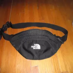 THE NORTH FACE BLACK 2 POCKET WAIST FANNY PACK