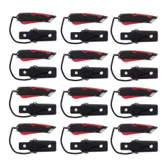 Easy Cut 2000 RED Safety Box Cutter Knife (12 Pack)