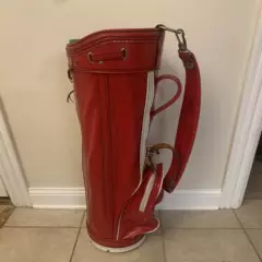 Spalding Antique/Vintage Golf Bag, Red, Used! 