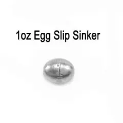 1 oz Egg Slip Sinkers - Choose Quantity