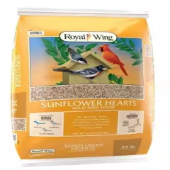 Sunflower Hearts Wild Bird Food 5, 20 or 35 LBS