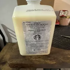 Starbucks White Chocolate Mocha Sauce BB: 12/24