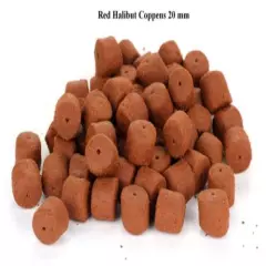 Pre-Drilled Coppens Krill & shrimp Fishing Red Halibut pellets 8,14 & 20mm, 