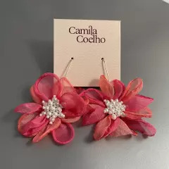 CAMILA COELHO FLOWER EARRINGS NWT