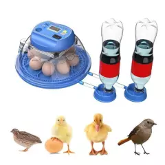 80 Egg Fully Automatic Incubator Hatching Machine Chicken Eggs Brooder Reservoir