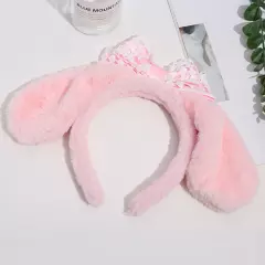 Cute Cartoon Plush Bunny Ears Hairbands Soft Rabbite Ears Headband Anime Cosplay