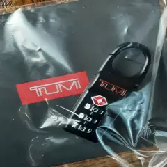 NEW Tumi Lock TSA007 in Black.