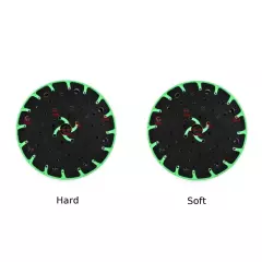 48-Hole Dust-free Sanding Pad Accessories 150MM 6 For-Festool M8 ETS 150/3 EQ