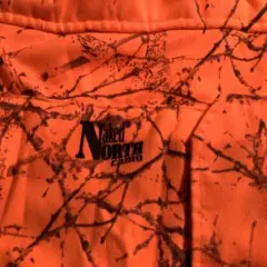 Gamehide Naked North Camo Hunter Hide Orange Weatherproof Hunting Jacket Medium 