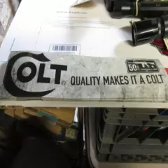 [NB] three colt bumper sticker quality makes a Colt 11.5 x 3"