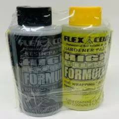 FLEX COAT HIGH BUILD FORMULA 8 oz. Rod Wrapping Finish Kit #F8 FREE USA SHIPPING