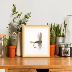 Fishing Quill Gordon Dry Fly Print Fisherman's Gift, unique fly fishing art gift