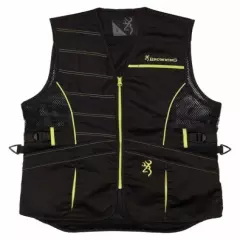 Browning Women's Ace Shooting Vest-Black/Volt