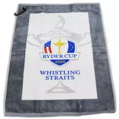 NEW Devant 2020 Ryder Cup Whistling Straits 16" x 25" Cotton Towel Priority Ship