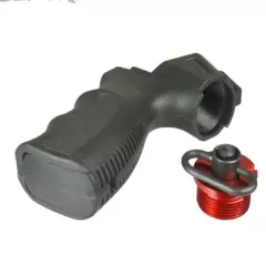 Mossberg 500 590 535 835 maverick 88 12 & 20 gauge holder + Red End Cap + Swivel