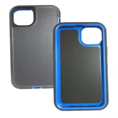 Shockproof Heavy Duty Dual Layer Case for iPhone 11 Pro Max, Free Temper Glass