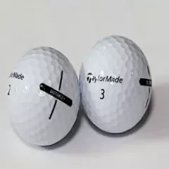 (50) TaylorMade Distance Plus Golf Balls - 2021 White Mint/AAAA 