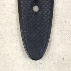 BUTT PLATE FOR COLT SHOTGUN "THE CLUB GUN" BLACK CHECKERED NO SCREWS NEW REPRO