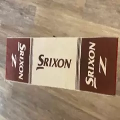 SRIXON Z PLAYERS GOLF TOWEL - WHITE - TOUR TOWEL