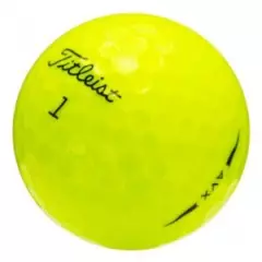 36 Mint YELLOW Titleist AVX Golf Balls - FREE SHIPPING - AAAAA