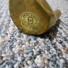 Old Vintage Monogrammed Jim Golf Club Brass Baron San Diego Korea Pen Cig Holder