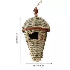 19 Style Birds Nest Bird Cage Natural Grass Egg Cage Bird House Outdoor Decorati