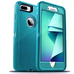 For iPhone 6 7 8 Plus SE 2020 Shockproof Rugged Case Cover + Screen Protector