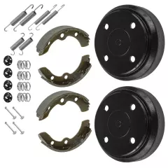 2x Brake Drum & Shoe For Club Car Gas & Electric 1995-up DS & Precedent