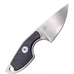 MKM-Maniago Mikro Fixed Knife 2" Bohler M390 Steel Full Tang Blade Fiber Handle