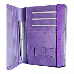 Passport Vaccine Cover Wallet Travel Essentials Leather Card Case Accessories