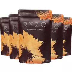 RYZE Mushroom Coffee 30 Servings - Organic Coffee Supplement - Boost Energy