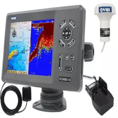 ONWA KCombo-7A: 7" GPS Chart Plotter w/ Fishfinder & Class B+ AIS Transponder