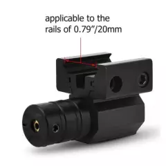 1-6x Tactical Red Laser Beam Dot Sight Scope For Gun Rail Pistol Weaver 11/20mm