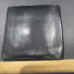 Dunhill Short Black Wallet Men with Logo