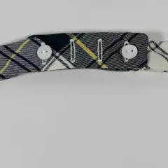 NOLA Couture Bow Tie Bowtie Silk Self Adjustable New Orleans Preppy Plaid